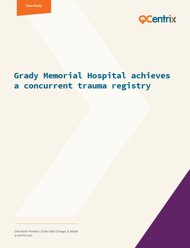Grady Memorial Hospital achieves a concurrent trauma registry